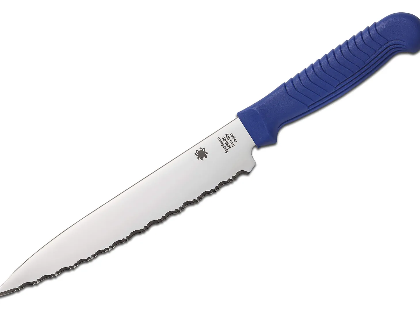 Allzweckmesser 6" Serrated Blau