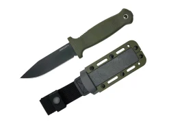 Armiger 4 Clip Point 80CRV2 TPR OD Green