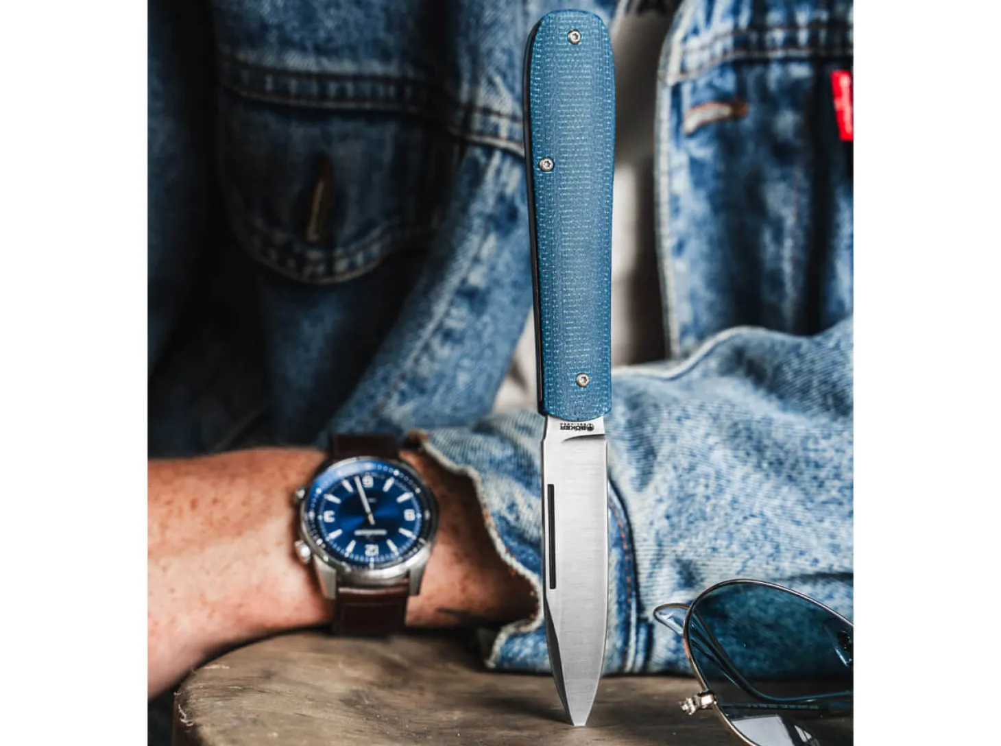 Coffin Denim Micarta