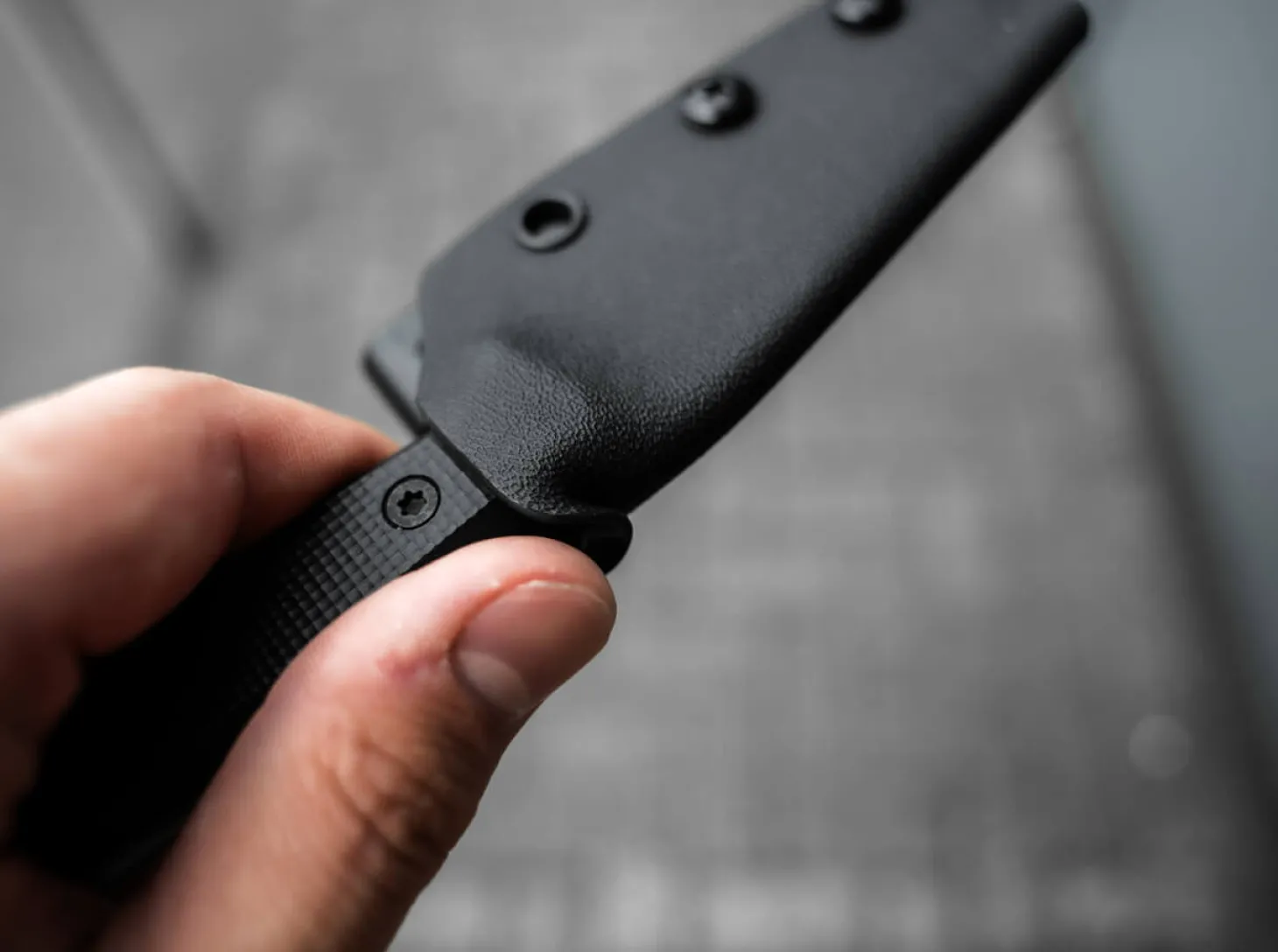 Daily Knives AK1 Reverse Tanto Allblack