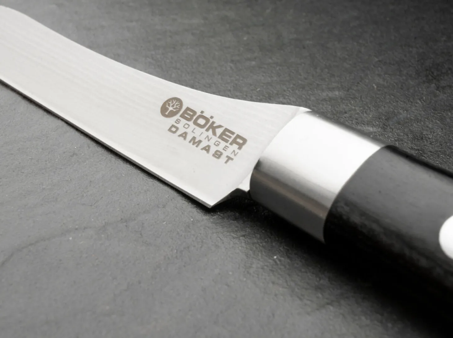 Damast Black Gemüsemesser