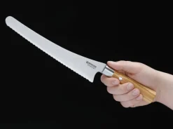 Damast Olive Brotmesser