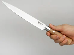 Damast Olive Schinkenmesser