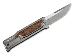 EXO-M Burlap Micarta Drop Point