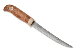 Fiskekniv Laxen 16 Damasteel Nordic Light