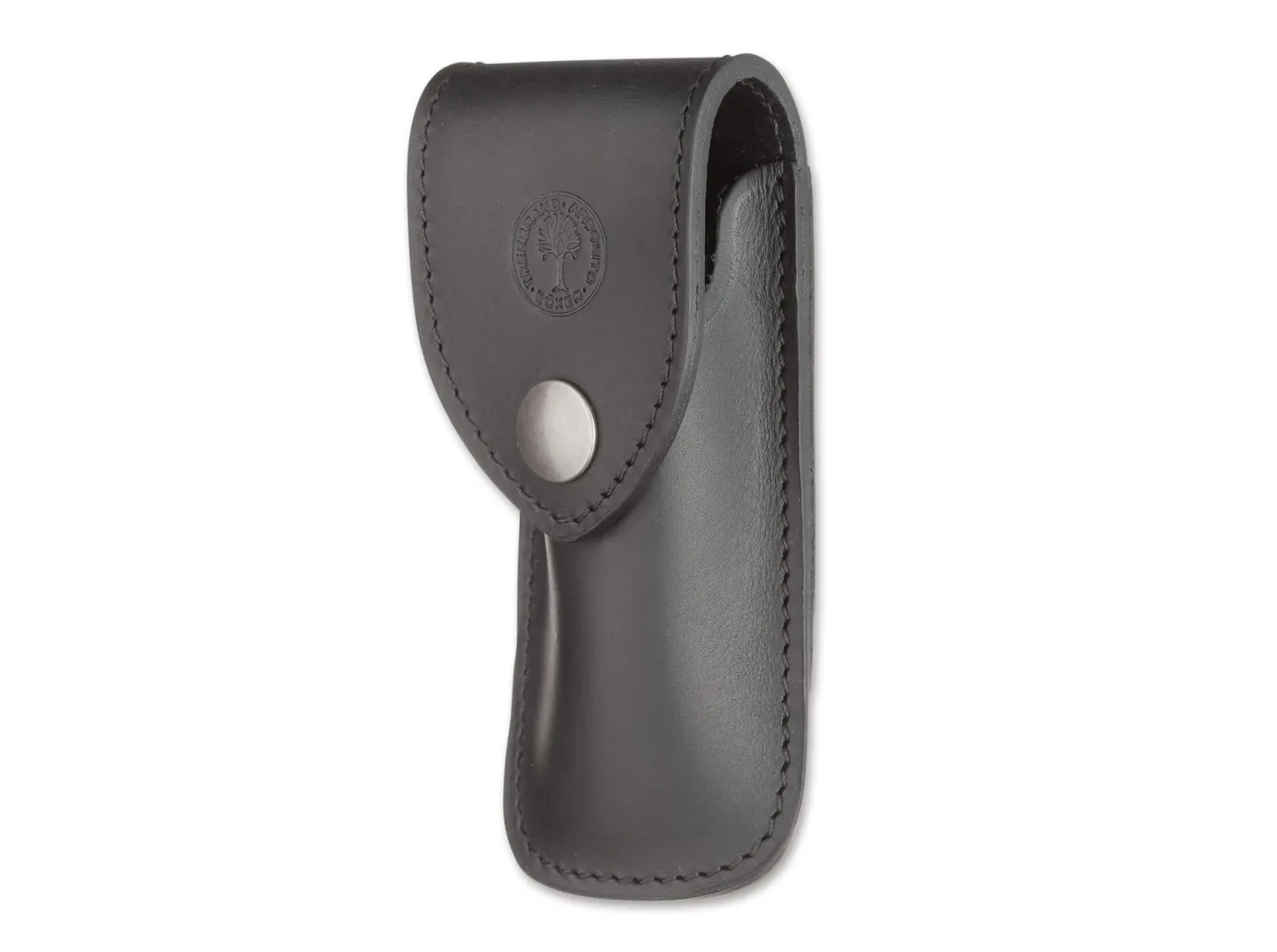 Französisches Leder-Etui Schwarz Klein