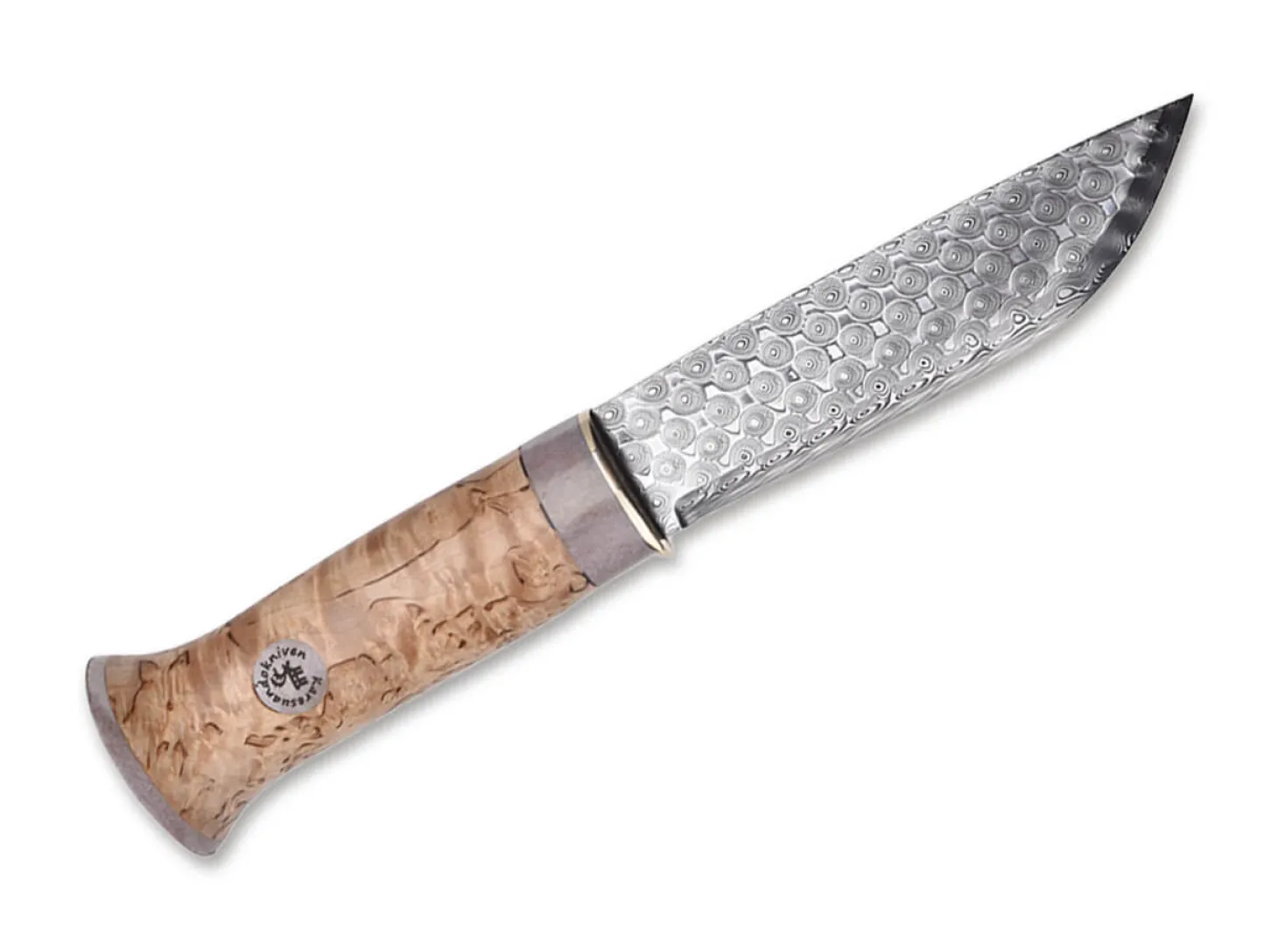 Jagdmesser Björnen Damasteel Rose