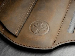 Lederholster ED-Three Braun