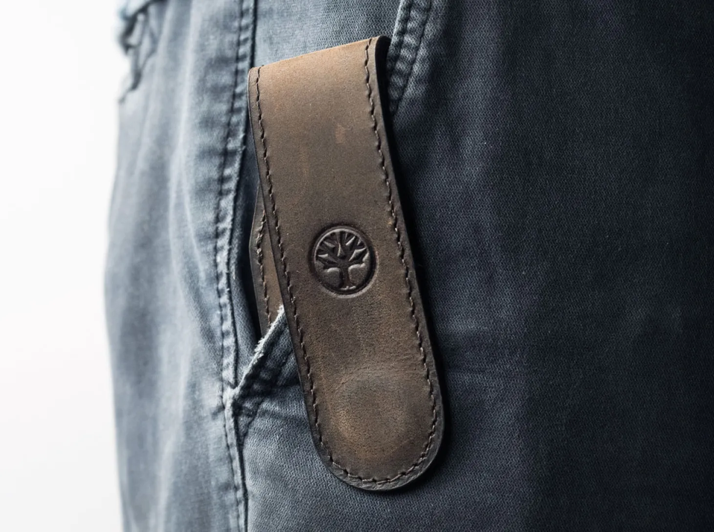 Magnet-Stecketui Braun Groß