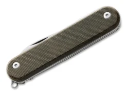 Malga 5 MagnaCut Micarta Green