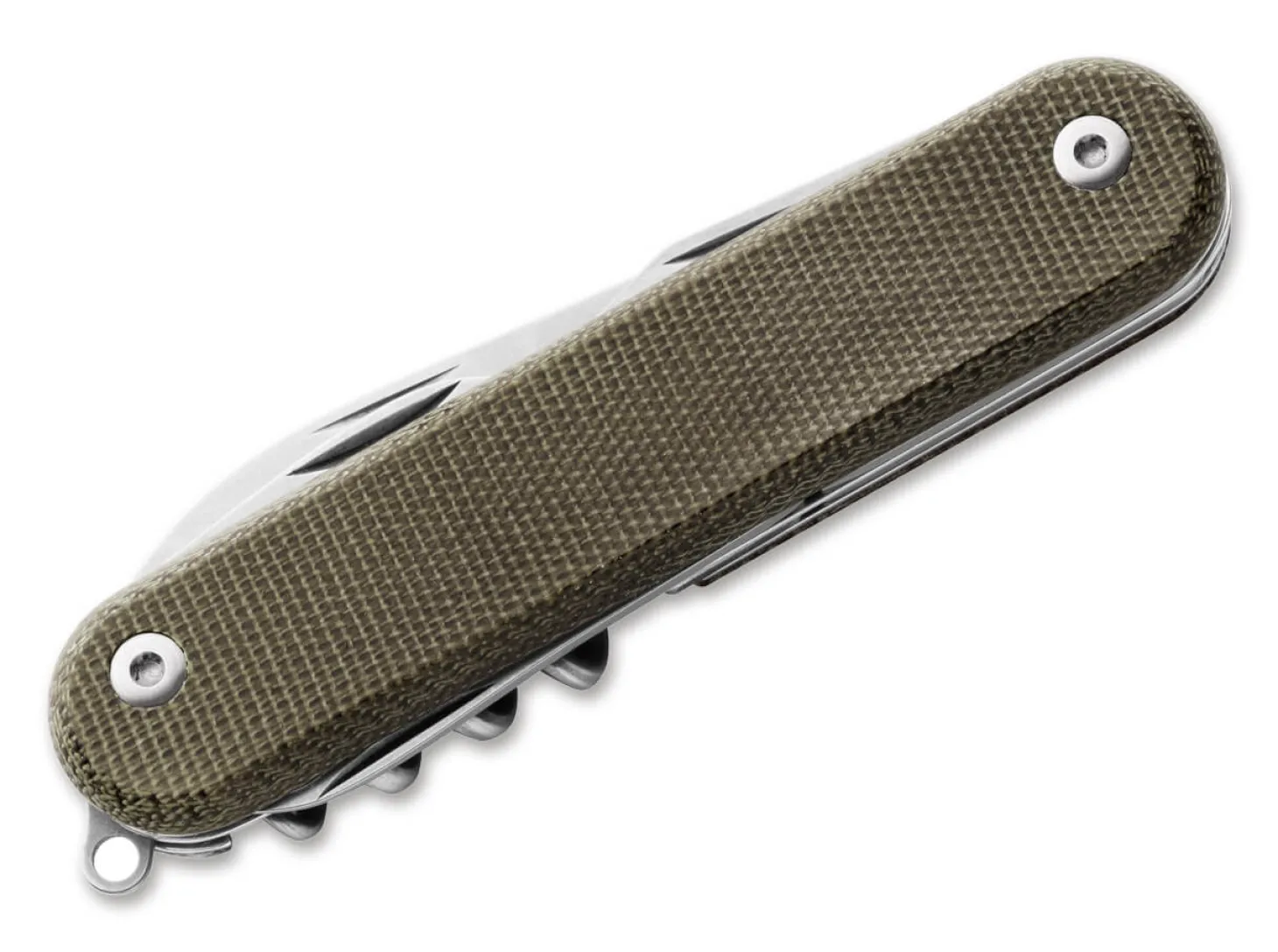 Malga 6 MagnaCut Micarta Green