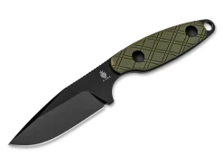 Muskrat D2 G10 Green Black Blade