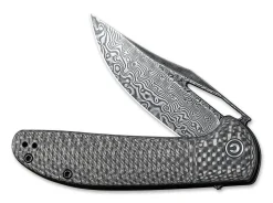 Ortis Damascus Carbon