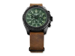 P96 OdP Evolution Chrono Green Leder