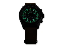 P96 OdP Evolution Chrono Petrol Leder