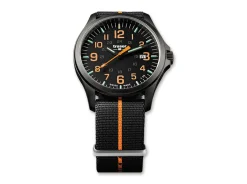 P67 Officer Pro Gunmetal Black & Orange Nato