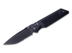 Sacra TAC Serrated G10 Black