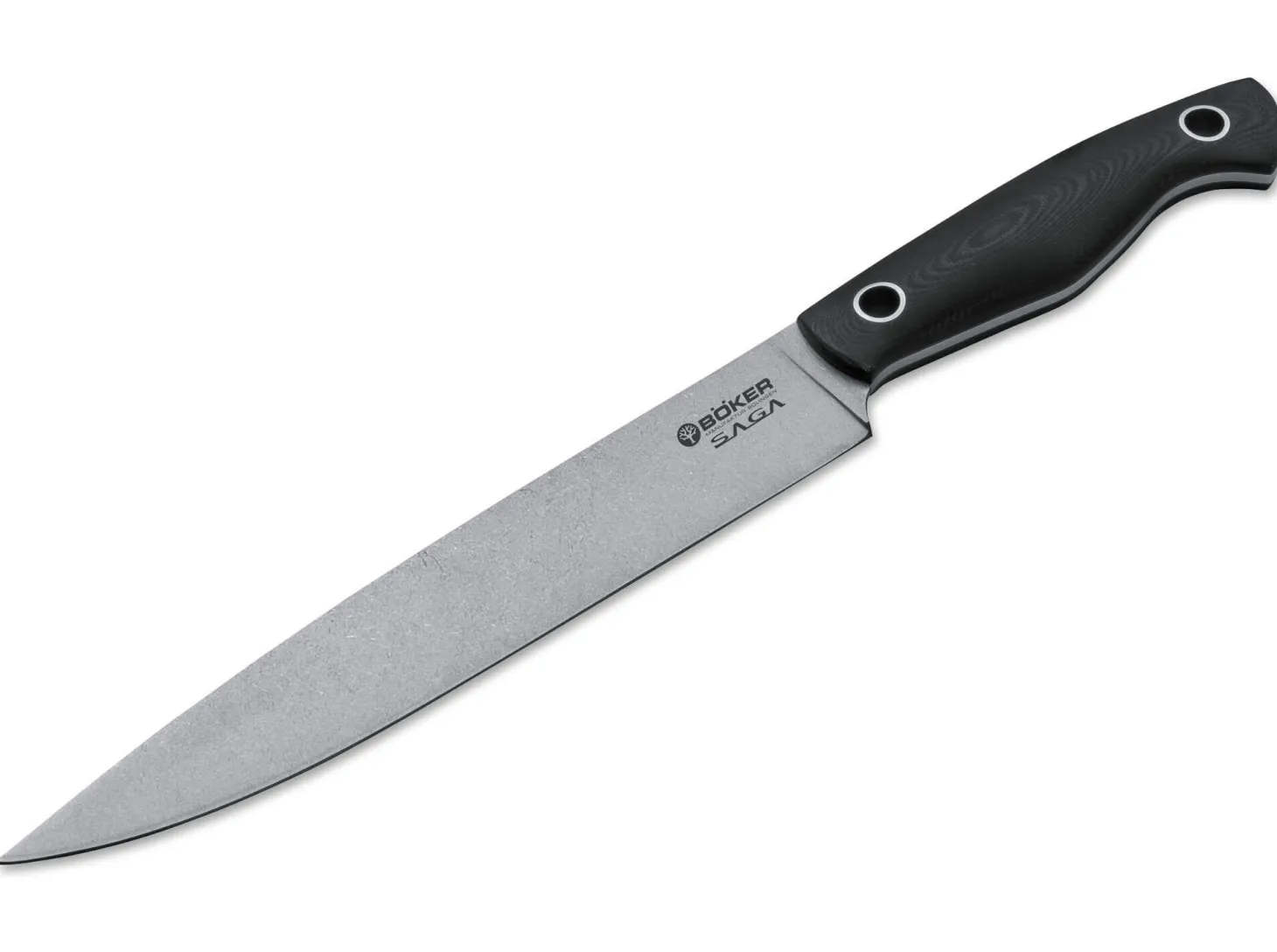 Saga Schinkenmesser G10 Stonewash