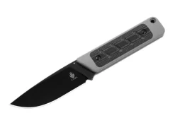 Smolt G10 Grey Micarta Black