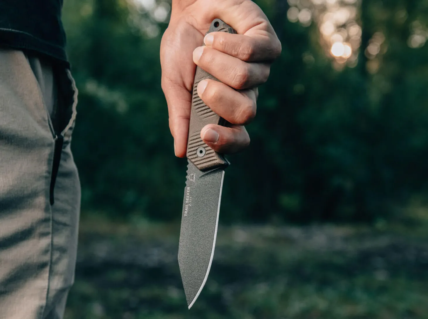 Trail Seeker Micarta Green