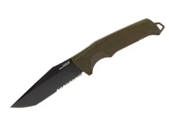 Trident FX OD Green Part Serrated