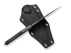 Vaquita II Micarta Green Damascus