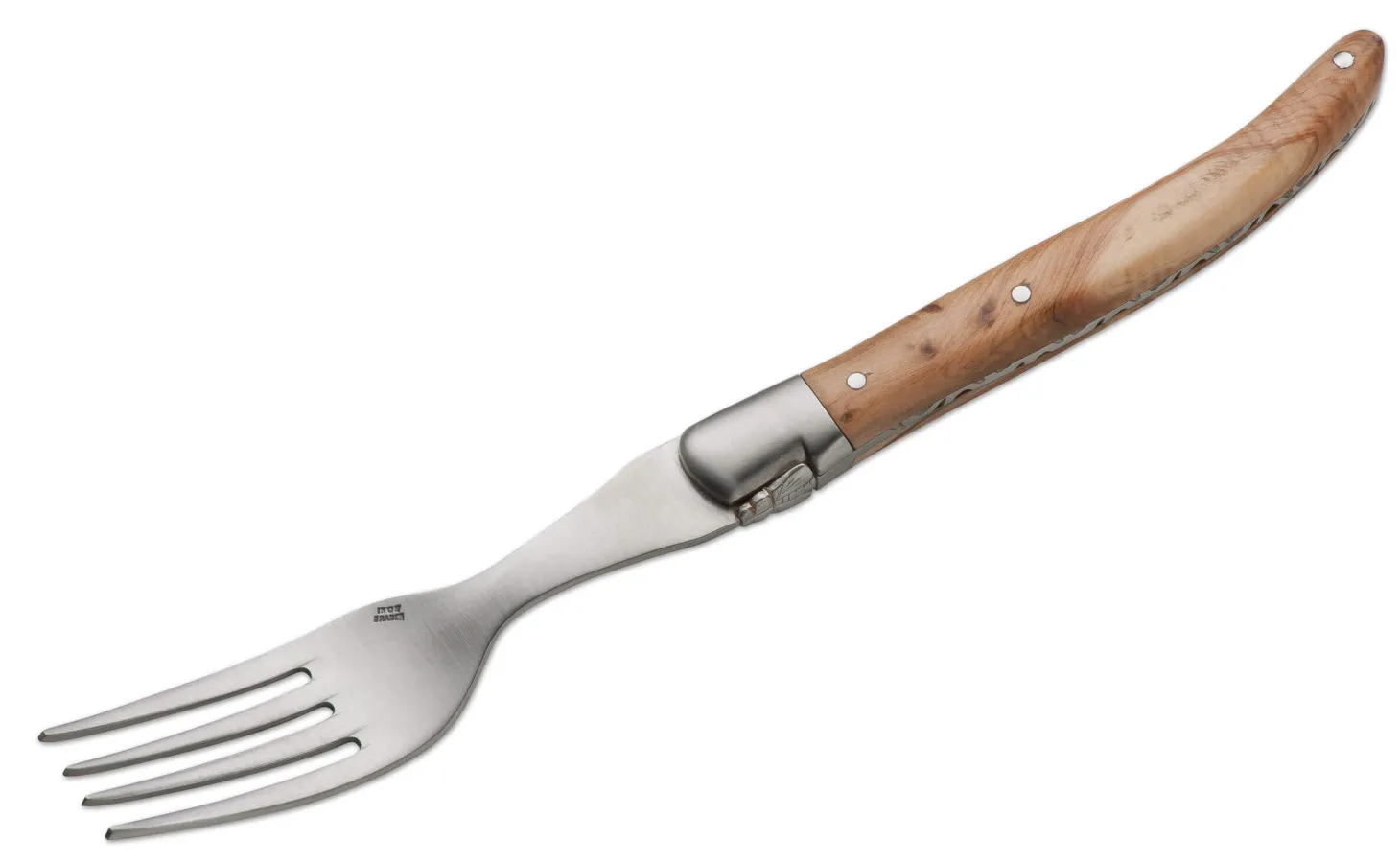 Wacholderholz Steakgabel Set